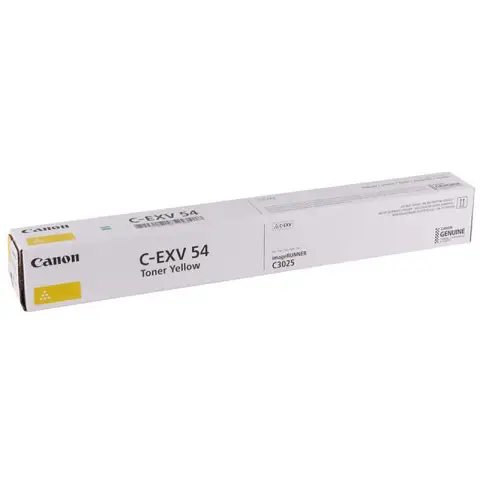Toner Canon C-EXV54Y Yellow do kopiarek (Oryginalny) [8.5k]